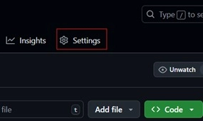Repository Settings